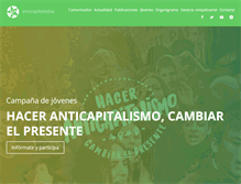 Tablet Screenshot of anticapitalistas.org